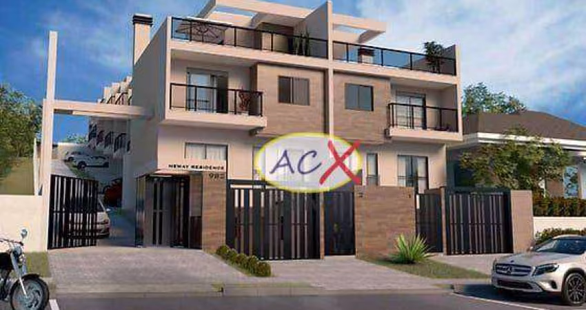 Sobrado com 3 dormitórios à venda, 185 m² por R$ 958.000,00 - Bom Retiro - Curitiba/PR