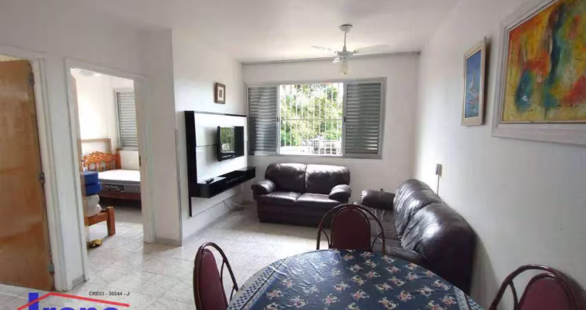 Apartamento com 1 dormitório à venda, 58 m² por r$ 270.000,00 - centro - itanhaém/sp