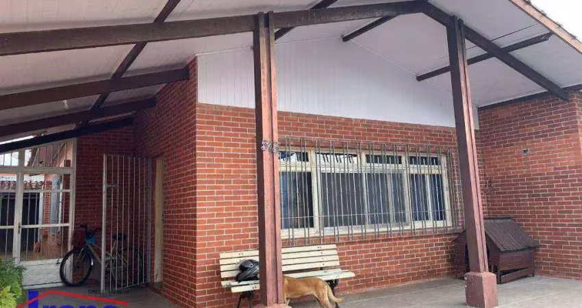 Casa a menos de 300 metros da praia com 3 dormitórios à venda, 155 m² por r$ 450.000 - praia do sonho - itanhaém/sp