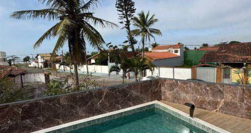 Casa com 3 dormitórios à venda, 128 m² por R$ 849.000,00 - Bopiranga - Itanhaém/SP