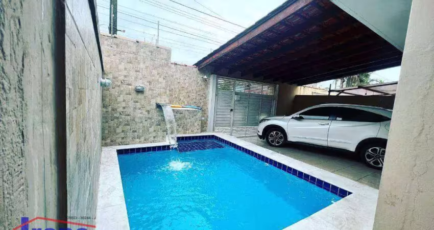 Sobrado com 3 dormitórios à venda, 78 m² por R$ 410.000,00 - Jamaica - Praia - Itanhaém/SP