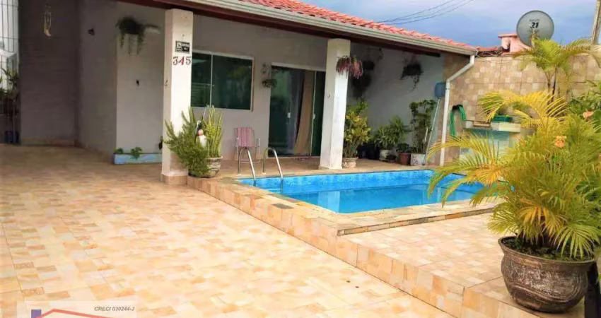 Casa com 3 dormitórios à venda, 135 m² por r$ 650.000,00 - satélite - itanhaém/sp