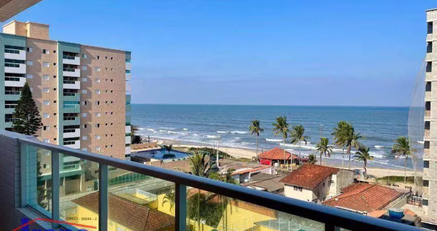 Apartamento com 2 dormitórios para alugar, 59 m² por r$ 3.500,00/mês - centro - itanhaém/sp
