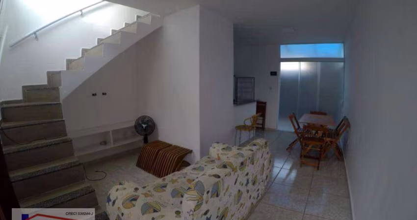 Sobrado com 2 dormitórios, 45 m² - venda por R$ 200.000,00 ou aluguel por R$ 1.600,00/mês - Cibratel II - Itanhaém/SP