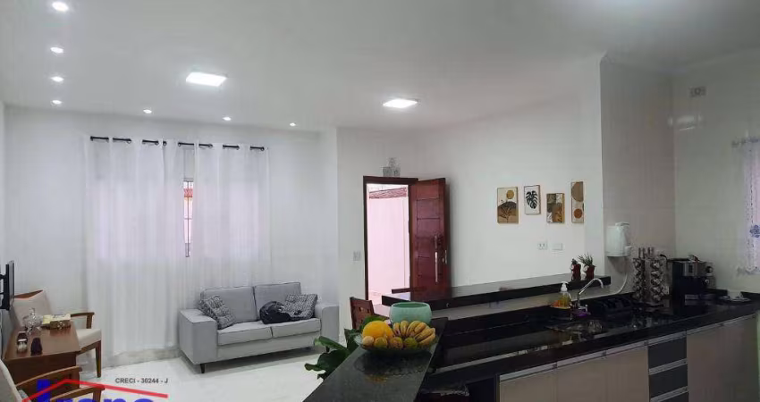 Casa com 2 dormitórios à venda, 75 m² por R$ 320.000,00 - Cibratel II - Itanhaém/SP