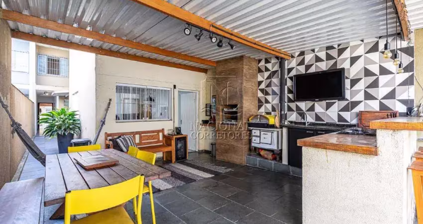 Sobrado à venda, 3 vagas, vila alzira - santo andré/sp