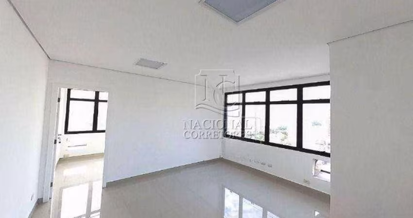 Sala, 45 m² - venda por R$ 319.500 ou aluguel por R$ 3.200/mês - Campestre - Santo André/SP