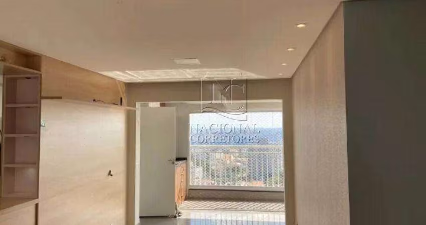 Apartamento com 3 dormitórios para alugar, 90 m² por R$ 5.764,00/mês - Vila Apiaí - Santo André/SP