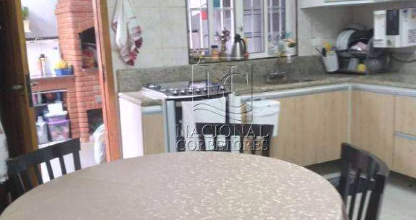 Casa com 3 dormitórios à venda, 162 m² - Vila Scarpelli - Santo André/SP