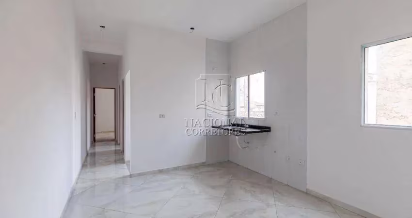 Apartamento com 2 dormitórios à venda, 45 m² - vila guarará - santo andré/sp