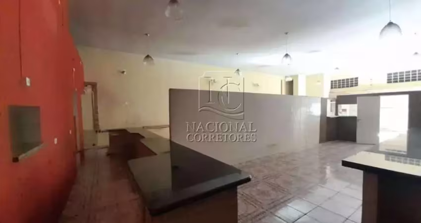 Salão para alugar, 253 m²- parque das nações - santo andré/sp