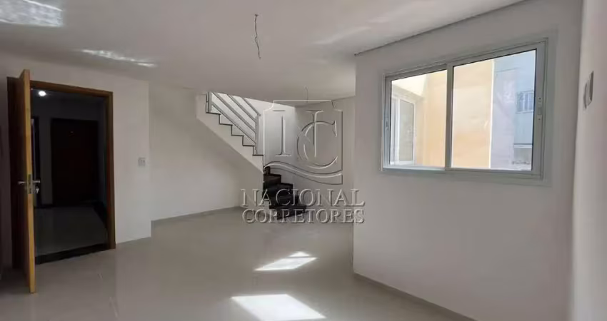 Cobertura sem condomínio à venda, 2 quartos, 1 suíte, 2 vagas, vila valparaíso - santo andré/sp