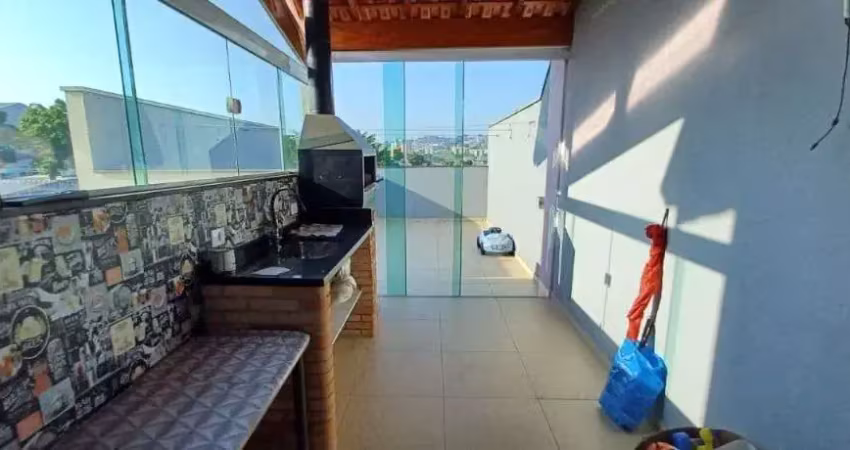 Cobertura sem condomínio à venda com 2 dormitórios - 2 vagas - 103 m² - parque novo oratório - santo andré/sp