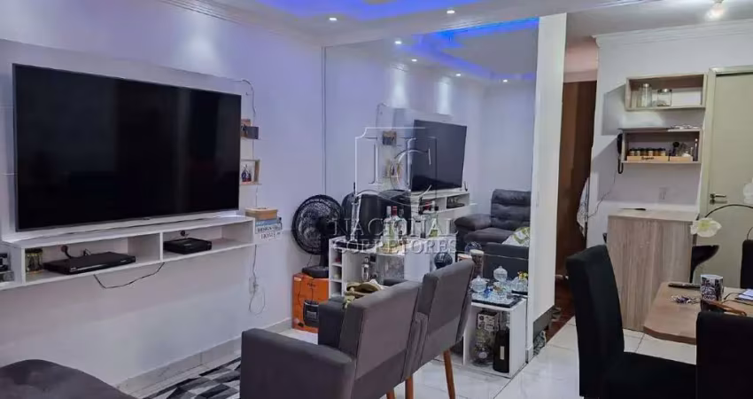 Apartamento à venda, 2 quartos, 1 vaga, jardim alzira franco - santo andré/sp