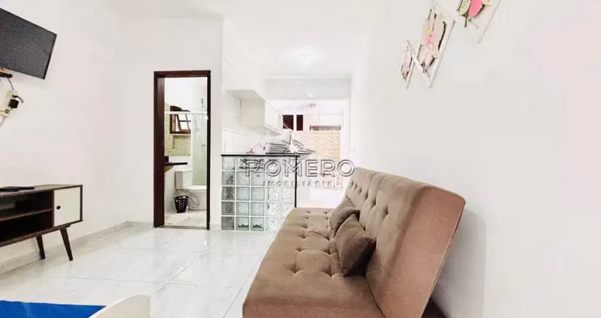 Apartamento com 1 quarto, praia do sapê, ubatuba - r$ 270 mil, cod: 2658
