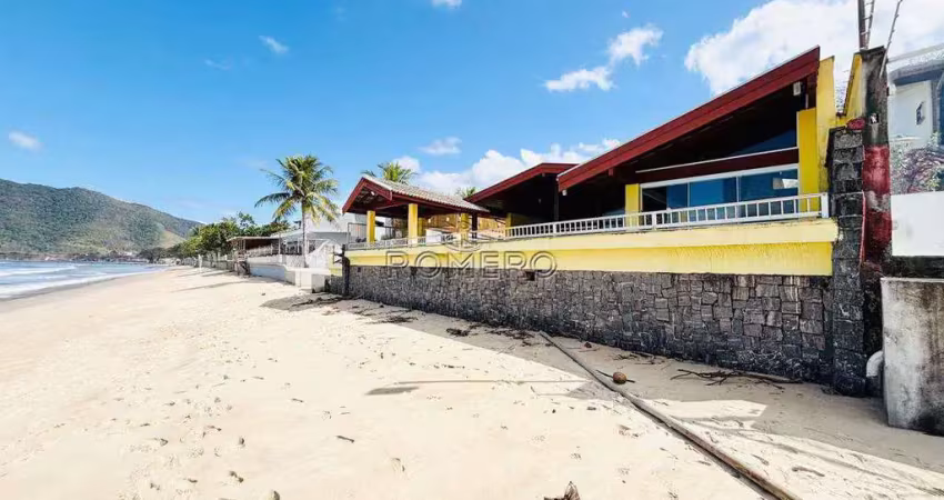 Casa com 4 quartos, praia do sapê, ubatuba - r$ 3 mi, cod: 2711