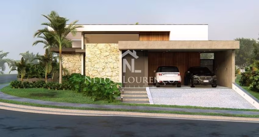 Casa Térrea de Esquina no Condomínio Cambarah | 245m² - 3 Suítes, Área Gourmet e Quintal Amplo