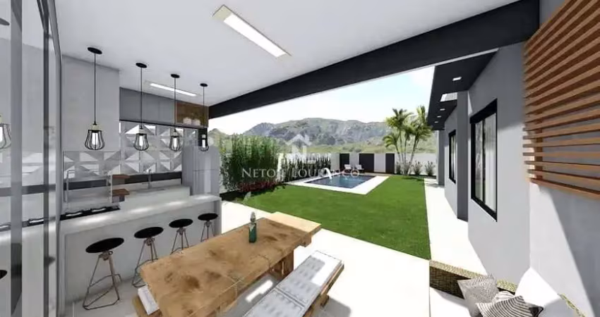 Casa térrea com 3 quartos em condomínio terras de jundiaí, bairro vale azul, jundiaí-sp