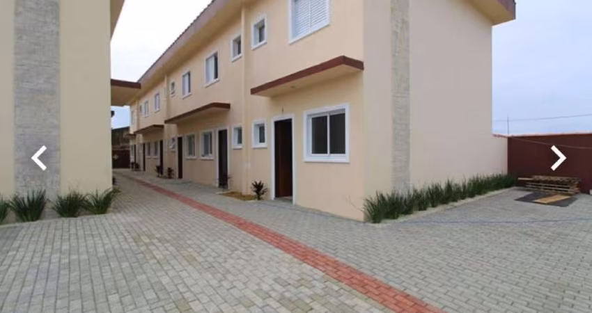 Casa em Condomínio para Venda em Itanhaém, Palmeiras, 2 dormitórios, 1 banheiro, 1 vaga