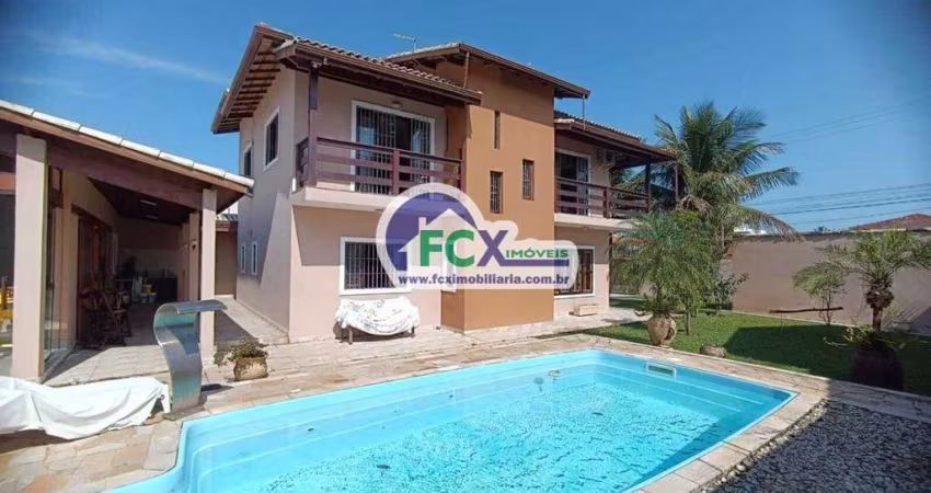 Casa para Venda em Itanhaém, Cibratel 2, 4 dormitórios, 1 suíte, 2 banheiros, 3 vagas