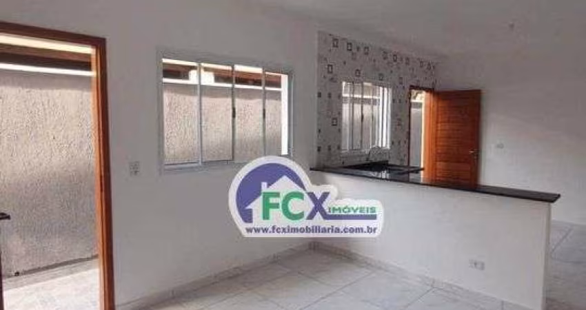 Casa para Venda em Itanhaém, Iemanjá, 2 dormitórios, 1 suíte, 1 banheiro, 1 vaga