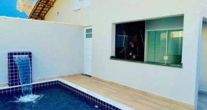 Casa para Venda em Itanhaém, Jardim Suarão, 2 dormitórios, 2 banheiros, 3 vagas