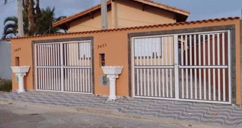 Casa para Venda em Itanhaém, Santa Terezinha, 2 dormitórios, 1 suíte, 1 banheiro, 2 vagas