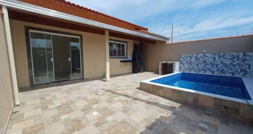 Casa para venda em itanhaém, palmeiras, 2 dormitórios, 1 suíte, 1 banheiro, 1 vaga