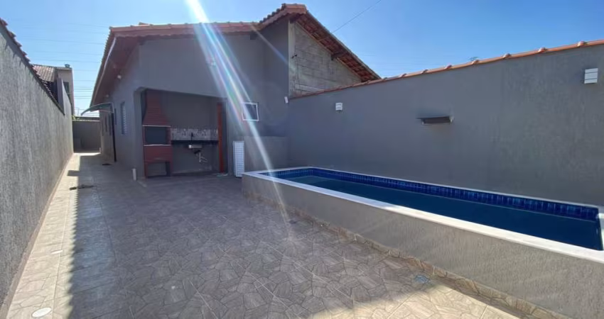 Casa para Venda em Itanhaém, Balneário Gaivotas, 2 dormitórios, 1 suíte, 1 banheiro, 1 vaga