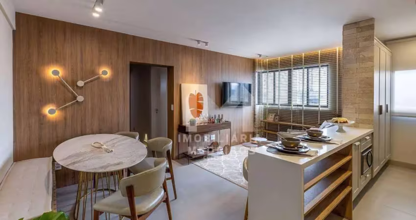 Apartamento à venda, 62 m² por r$ 778.665,89 - centro - cascavel/pr
