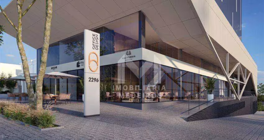 Sala à venda, 38 m² por r$ 505.000,00 - centro - cascavel/pr