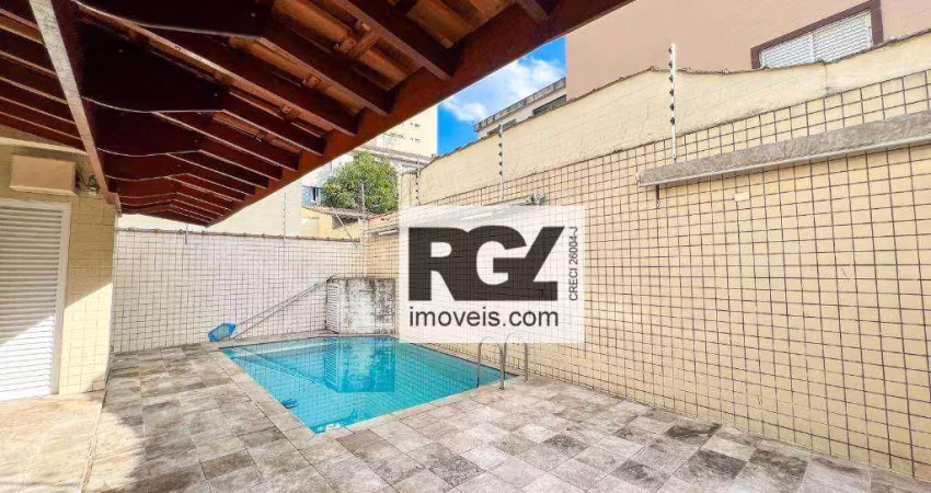 Casa com 3 dormitórios à venda, 159 m² por R$ 1.600.000,00 - Ponta da Praia - Santos/SP
