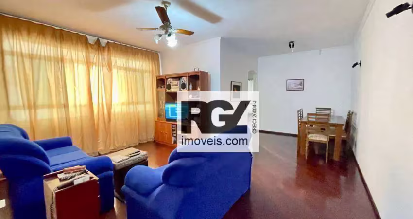 Apartamento com 2 dormitórios à venda, 101 m² por r$ 640.000,00 - pompéia - santos/sp