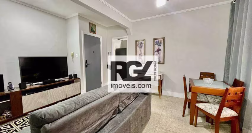 Apartamento com 2 dormitórios à venda, 75 m² por r$ 580.000,00 - ponta da praia - santos/sp