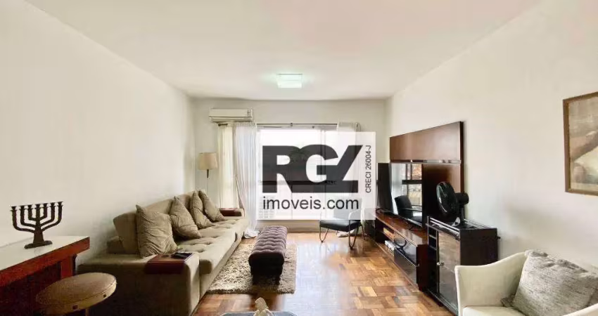 Apartamento com 3 dormitórios à venda, 147 m² por r$ 1.059.000,00 - ponta da praia - santos/sp