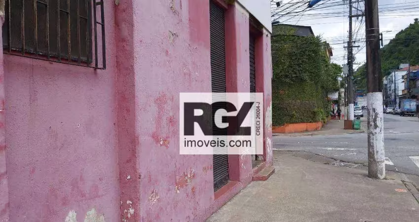 Loja, 80 m² - venda por r$ 320.000,00 ou aluguel por r$ 1.800,00/mês - vila nova - santos/sp