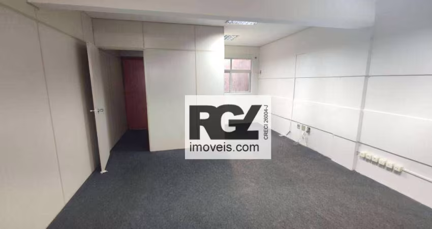 Conjunto para alugar, 119 m² por R$ 2.500,00/mês - Centro - Santos/SP