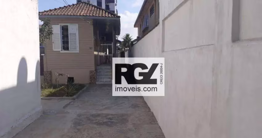 Terreno à venda, 491 m² por r$ 1.690.000,00 - estuário - santos/sp