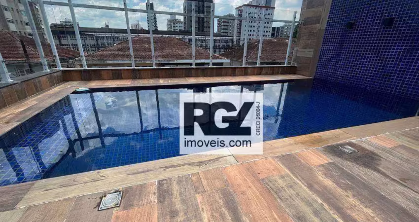 Casa com 4 dormitórios à venda, 240 m² por r$ 2.700.000,00 - boqueirão - santos/sp