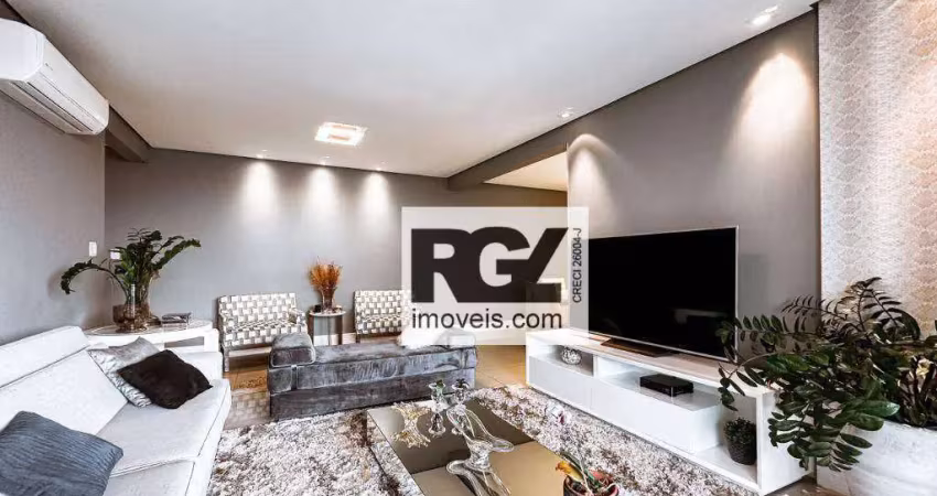 Apartamento com 3 dormitórios à venda, 179 m² por r$ 2.660.000,00 - aparecida - santos/sp