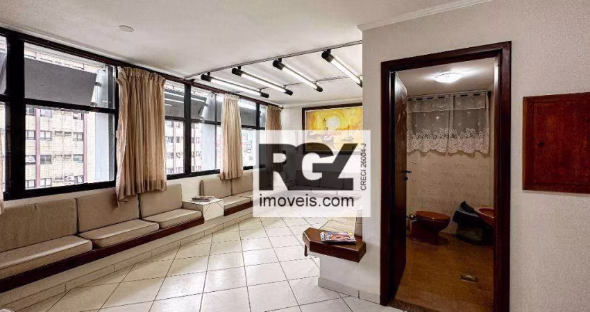 Conjunto, 167 m² - venda por R$ 600.000,00 ou aluguel por R$ 7.500,00/mês - Encruzilhada - Santos/SP