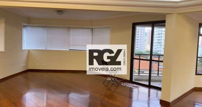 Apartamento com 3 dormitórios para alugar, 220 m² por R$ 10.989,00/mês - Vila Mariana - São Paulo/SP