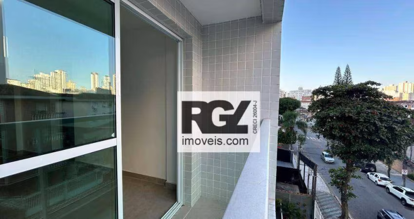 Apartamento com 2 dormitórios à venda, 68 m² por R$ 584.000,00 - Marapé - Santos/SP