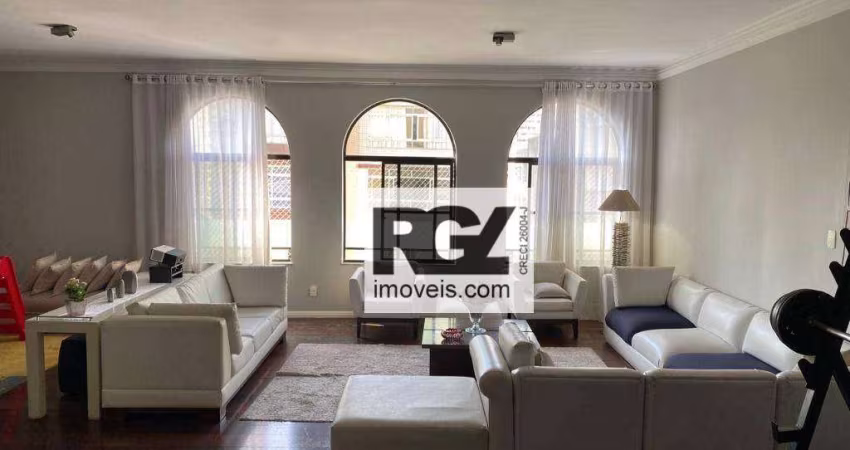 Apartamento com 4 dormitórios à venda, 335 m² por R$ 1.370.000,00 - Boqueirão - Santos/SP