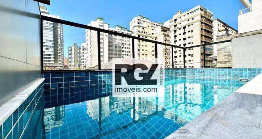 Casa com 3 dormitórios à venda, 240 m² por R$ 2.400.000,00 - Embaré - Santos/SP