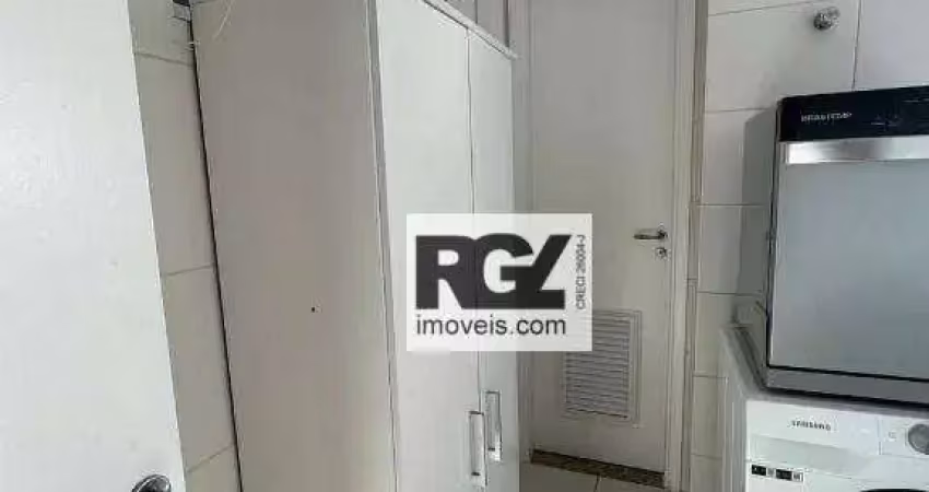 Apartamento com 3 dormitórios, 142 m² - venda por r$ 3.200.000,00 ou aluguel por r$ 12.000,00/mês - vila rica - santos/sp