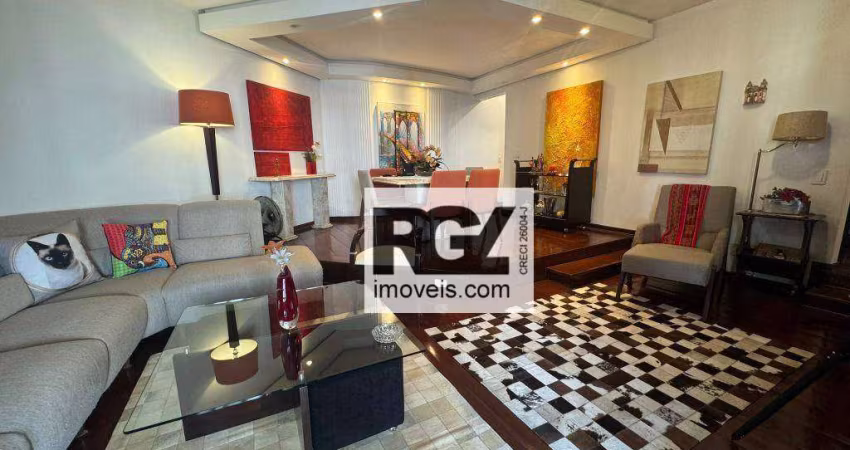 Apartamento com 3 dormitórios à venda, 153 m² por R$ 1.200.000,00 - Aparecida - Santos/SP