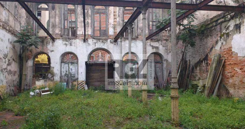 Terreno à venda, 1098 m² por r$ 4.000.000,00 - centro - santos/sp