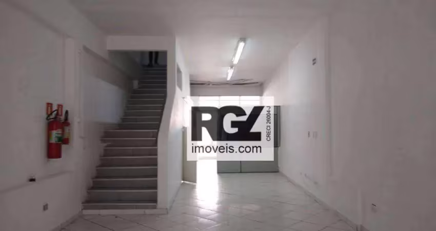 Loja para alugar, 617 m² por r$ 17.225,47/mês - centro - santos/sp