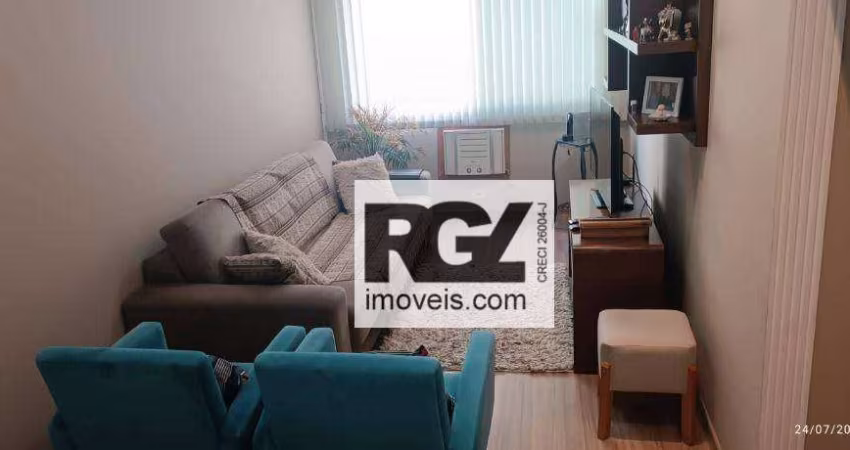 Apartamento com 2 dormitórios à venda, 62 m² por R$ 427.000,00 - Vila Belmiro - Santos/SP